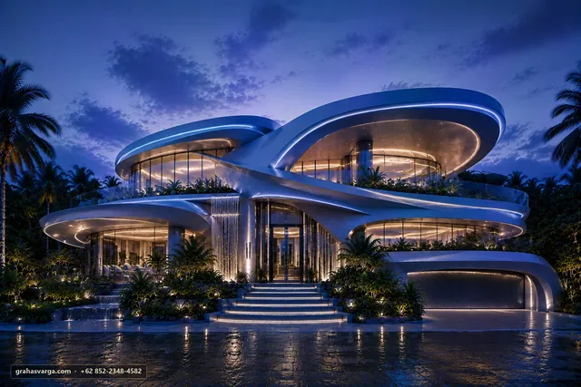 Merancang Perjalanan Air Hujan di Kota Metro — visual arsitektur 1