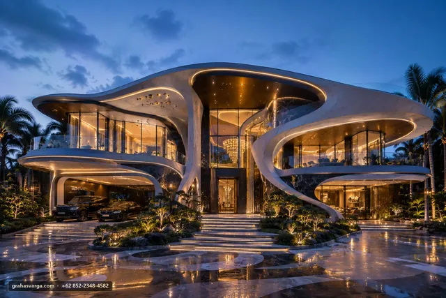 Interior Rumah di Kabupaten Lampung Selatan: Indah dan Dapat Dihuni — pandangan arsitektur 3
