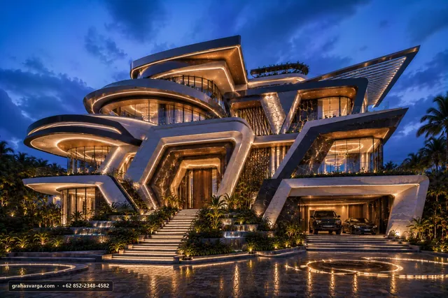 Interior Rumah di Kabupaten Pringsewu: Indah dan Dapat Dihuni — visual arsitektur 1