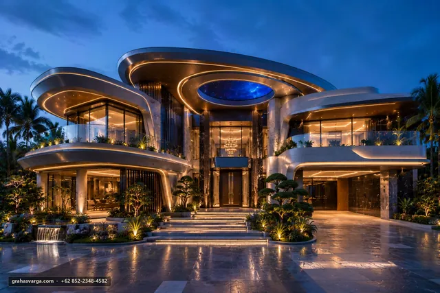 Interior Rumah di Kabupaten Tulang Bawang Barat: Indah dan Dapat Dihuni — pandangan arsitektur 2